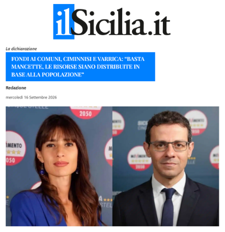 Fondi ai Comuni, Ciminnisi e Varrica